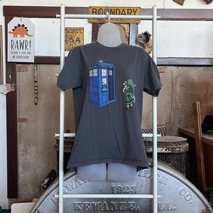 Teepublic Zelda Dr. Who T-shirt